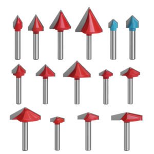 6mm 60-150 Degree Router Bits CNC Engraving V Type Milling Cutter Woodworking Carving Knife Tungsten Carbide Cutting Tool Size1 10mm Angle 60