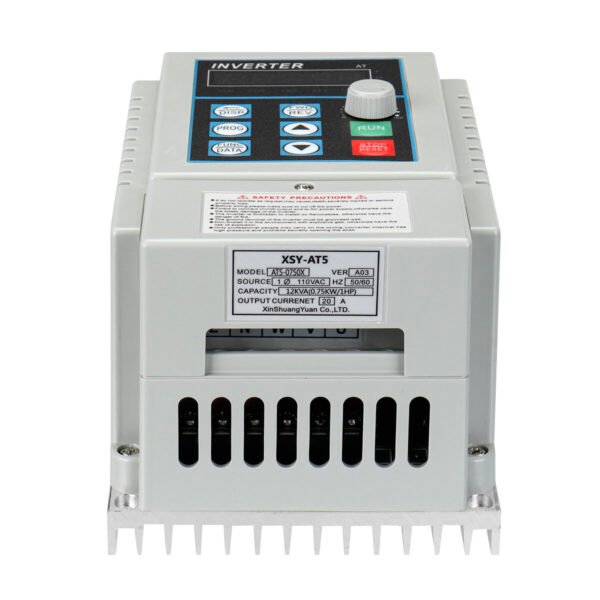 Universal Frequency Converter with 1.5/2.2/0.75KW Power Levels 110V Input 220V Output Overcurrent Overvoltage Protection Suitable for Global Use Perfect for Fans Pumps Compressors Power 0.75KW