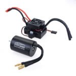 Surpass Hobby 3650 Waterproof 4Pole3.175mm Unsensed Brushless RC Car Motor+60A ESC For 1/8/10 Vehicle Models KV 3900KV