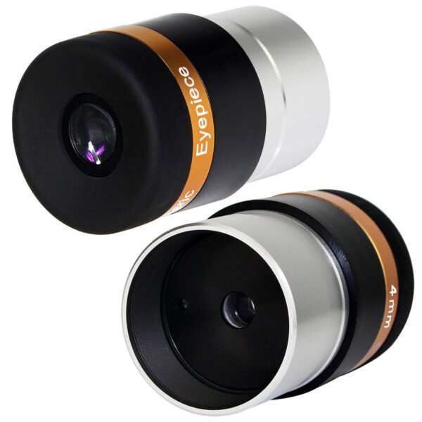 SVBONY Lens 4mm Wide Angle 62Aspheric Eyepiece HD Fully Coated for 1.25" 31.7mm Astronomic Telescopes -Black