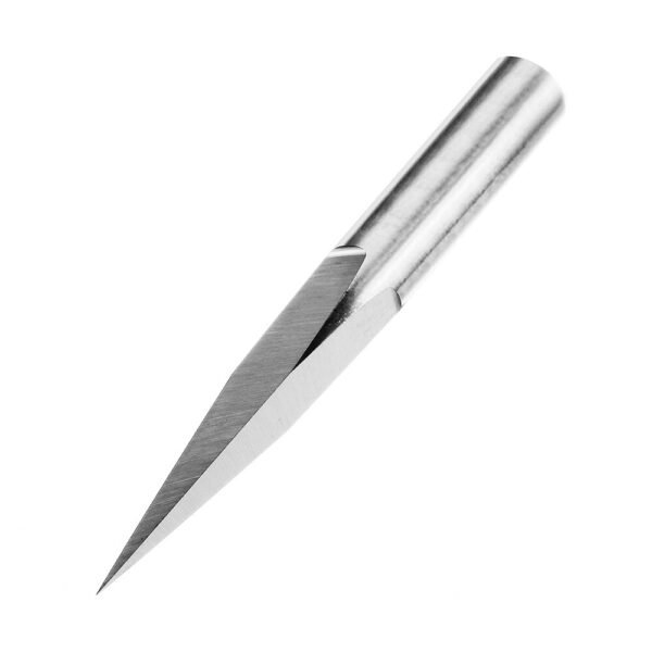 Drillpro 6mm Shank 0.1mm Tip 10/15/20/30/45/60 Degree Engraving Bit CNC Tool Degree 60