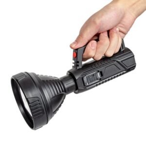 A08 Long Shoot Strong OSL Spotlight with 18650 Li-ion Battery USB Rechargeable&Power Display LED Handheld Flashlight Home Tools