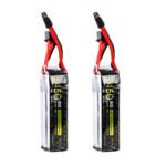 2Pcs Flywoo Explorer 15.2V 450mAh 80C 4S HV LiPo Battery XT30 Plug