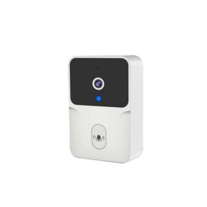 Wireless WiFi Doorbell Camera Waterproof 480P High-definition Video Doorbell Intelligent Outdoor Wireless Doorbell With Cam Color Black