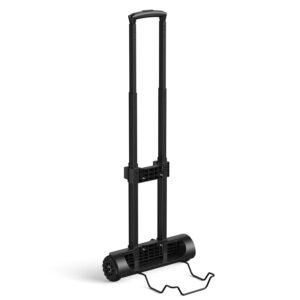 [EU Direct] FOSSiBOT Folding Hand Truck, F2400 Portable Power Station Special Foldable Cart, Hold up to 50lbs, 3-Level Adjustable Handle, Flat Car with Casters Foldable Lightweight Silent Compact Load-resistant Foldable Trolley for Travel, Camping, Moving
