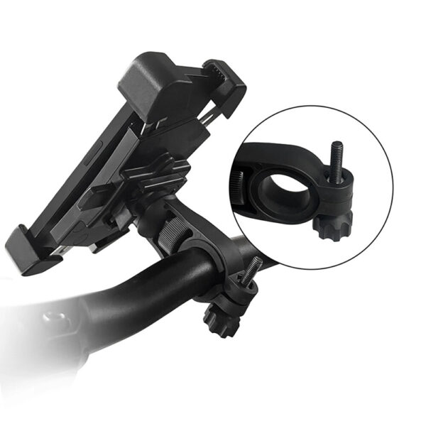 [EU DIRECT] ENGWE Bicycle Phone Holder Handlebar Phone Mount Mountain Road Bike Bracket 360 Degree Rotating Electric Scooter Holder