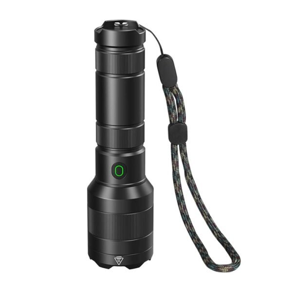 NATFIRE SF2 1200M Long Shoot LEP Flashlight Type-C Rechargeable 21700 Battery Power Bank Flashlight LEP Searchlight Search Torch