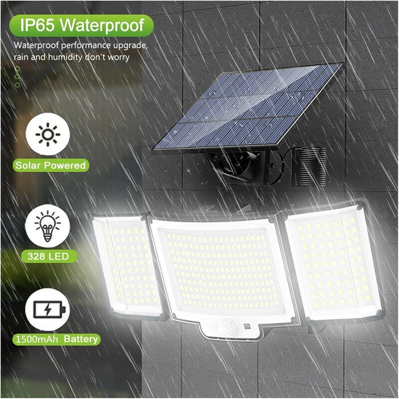 8b7b191d-d97f-48ce-9ea9-d4730c2323fb.jpg 328LED Solar Light Outdoor Lamp Super Bright Motion Sensor Waterproof 3 Working Modes Spotlight Solar for Garden Securi for Outside Landscape