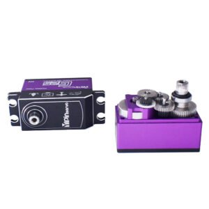 YIPINSERVO G25 25kg 7.4V High Speed Voltage Steel Gears Waterproof Coreless Low Profile Servo for 1/8 1/10 RC Car Drift Arduinos Robot Industry