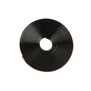 8M Roll Rim Blades Car Vehicle Color Wheel Rims Protectors Decor Strip Tire Guard Line Rubber Mounding Trim Tire Guard Line Color Black
