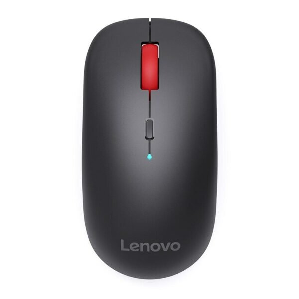 Lenovo M25 Wireless bluetooth Mouse Office Business Mini Portable Silent Mouses for Game Computer Laptop Pc Gaming Component Version bluetooth version Color Black