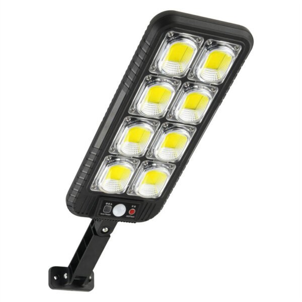 100/200LED COB Motion Sensor Solar Outdoor Light IP65 Waterproof Motion Sensor Security Light LED Solar Powered Motion Sensor Light Remote Control Warm/White for Patio Garage Yard LED Quantity 100LED