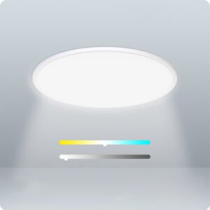 25W WIFI Intelligent Ceiling Lamp Dimming Music Rhythm RGB Super Thin LED Lamp APP Control