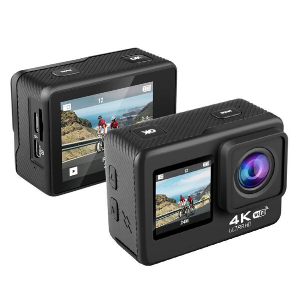 2.0 Inch 4K 60FPS Touch Screen Waterproof Outdoor Sports Camera Car Action Camera Anti-Shake Wifi Sports Dv Helmet Camera IMX386 Sports Camera Type #1