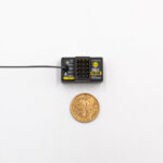 FlySky FGr4B 2.4GHz 4CH AFHDS 3 Mrico Mini RC Receiver PWM/PPM/i-bus/S.BUS/i-bus2 Output Compatible PL18 NB4 NB4 Lite NB4+ for RC Car Boat Quantity 1pc