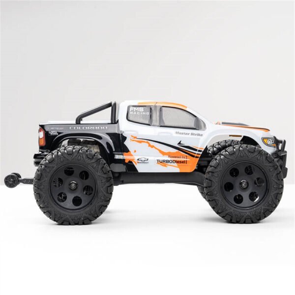 FMS 12421 FMT24 for Chevrolet RTR 1/24 2.4G 4WD RC Car Monster Truck Two Speed Off-Road Climbing Vehicles Models Toys Color White