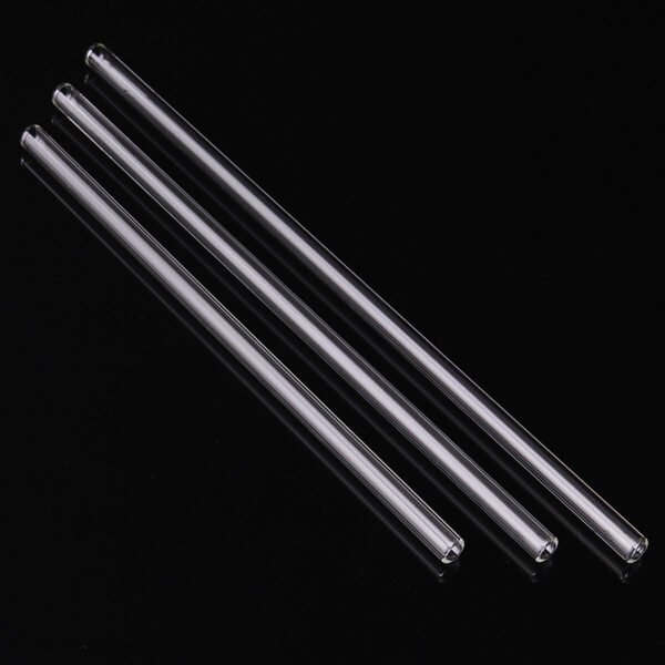 Reusable Wedding Birthday Party Clear Glass Drinking Straws Thick Straw Size1 10inch