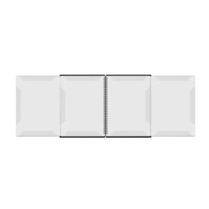 FB-04 A4 Size Music Score Holder Paper Sheet Document File Organizer Music Paper Folder 40 Pockets for Guitar Violin Piano Players