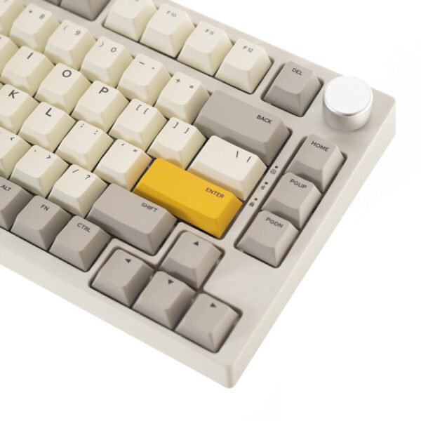 GamaKay TK75SE 75% Gasket Mount Mechanical Gaming Keyboard Outemu Switch RGB Triple Mode Hot Swappable PBT Cherry Profile Keycaps Custom Keyboard Switch Brown Switch