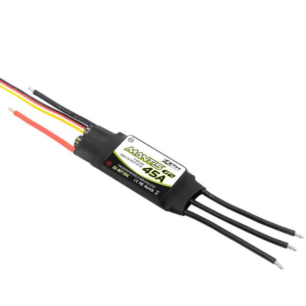 ZTW Mantis G2 45A New 32-Bit Brushless ESC With 5/6/7.4V Adjustable 4A BEC 2-6S for RC Airplane