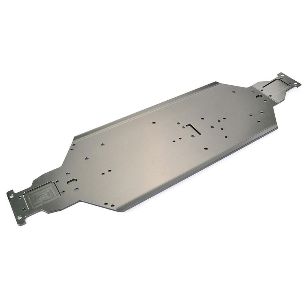 a76b5974-a893-41e7-8422-ba33e0ba3e08-1.jpg ZD Racing Aluminum Alloy Chassis Car Bottom 8264 for 9021 9021-V3 1/8 RC Vehicles Spare Parts