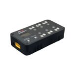VIFLY WhoopStor 3 40W 1.3A*6 6 Ports DC 1S Lipo Battery Charger Discharger with Storage Function LED Screen Support 4.2V 4.35V LIHV BT2.0 PH2.0 Plug Color Black