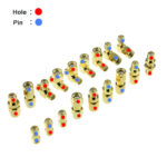 18pcs 1.2G 5.8G FPV Telemetry Antenna Adapter SMA RP-SMA Gain Antenna Connector