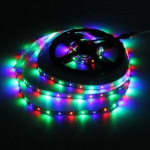 4M DC12V 19.2W 240 SMD 3528 Non-waterproof Red/Blue/Green/White/Warm White/RGB Flexible LED Strip Color. RGB