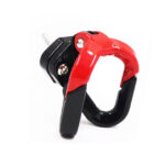 Double Hook Electric Scooter Hang Bag Claw Hanger Aluminum Alloy Metal Hook Accessories For Electric Scooter Xiaomi M365 1s M365 Pro Color Black