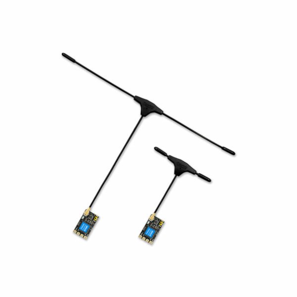 0.6g GEPRC ExpressLRS ELRS 2.4GHz 868/915MHz Low Latency Long Range 500Hz Refresh Rate Nano Receiver for RC Drone Length Long Version 915MHZ