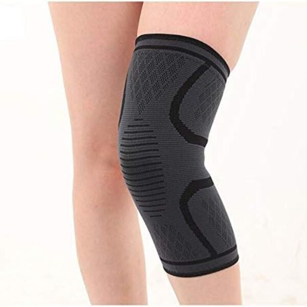 AOLIKES 1 Pair Sports Kneepads Anti-slip Breathable Weightlifting Training Knee Pads Support for Arthritis Sports Gym Size M