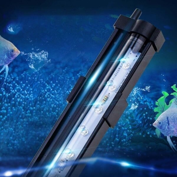 15CM/25.5CM/35.5CM/45.5CM/55.5CM Waterproof LED Fishes Tank Light RGB Aquarium Lights Multicolor Submersible Lamp Model DB-15