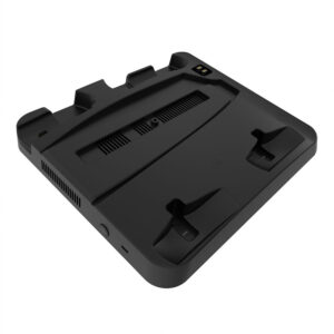 for PS5 Mutifunctional Dissipation Base PSVR2/PS5 Controllers Charging Base with Display Light Can Accommodate Helmet/Earphone