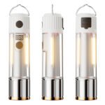 Camping Zoom Flashlight Mini Camping Tent Light Waterproof Multi-function Rechargeable Flashlight Torch Lamp Color #01