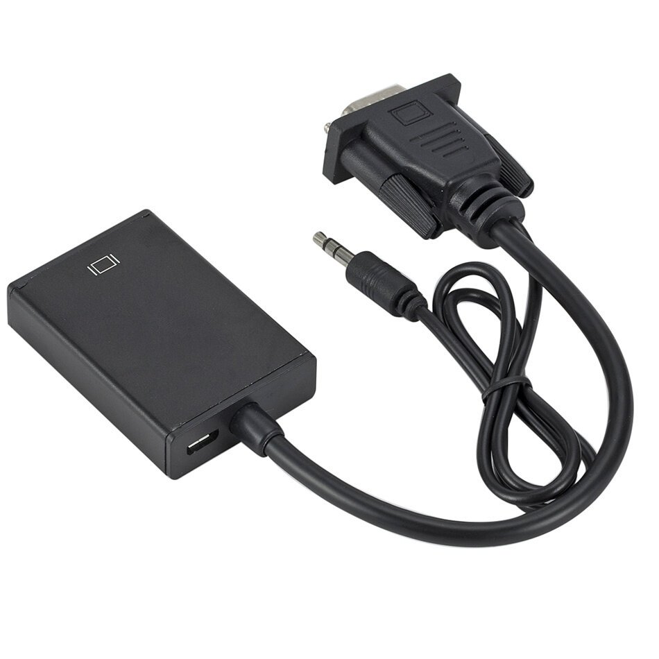 b6ae5d37-5d82-49b3-98b3-7046651502cf.jpg 1080P Full HD VGA to HDMI-compatible Converter Adapter Cable with Audio Output VGA HD Adapter for PC Laptop to HDTV Projector Color Black