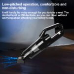 iMars Handheld Vacuum Cordless 10000Pa Rechargable 5.0ah Portable Hand Mini Cleaner with LED for Home Car Small Bedroom Mite Removal Pet Hair Suction Dual Purpose Color Black