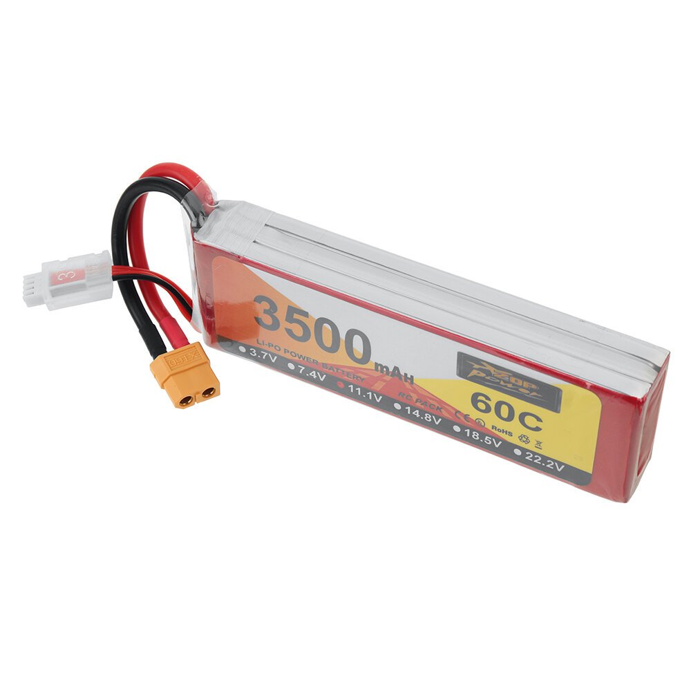 b9b85fd3-bf83-4236-a4c9-1dd10f9e75e9-1.jpg ZOP POWER 11.1V 3500mAh 60C 3S LiPo Battery XT60 Plug for RC Drone
