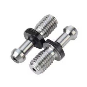 1/5/10PCS CAT40 Pull Stud for CNC Machines with Imperial Thread and 45 Degree Angle Effective Coolant Delivery Through Hole Design Quantity 10pcs