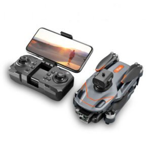 YLR/C S115 Three Camera Vertical Shoot Electric Adjustment WiFi FPV with 3 HD Lens 360 Infrared Obstacle Avoidance Optical Flow Positioning Brushless Foldable RC Drone Quadcopter RTF Battery One Battery