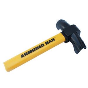 Car Steering Wheel Lock  Anti-theft Lock Heavy Duty Stainless Steel Lock Universal Anti-Theft Car Truck Security Swivel Improve Car Security Color Yellow