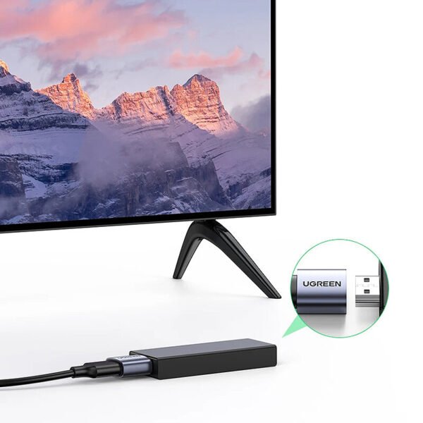 UGREEN HD159 HD Extension Coupler 8K HD Cable Female to Female HD Extension Cable Connector for PS5 Laptop Monitor HD2.1 Connector Type 2.0 Version