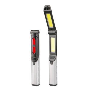 Portable COB LED Flashlight USB Rechargeable Work Light Magnetic Lanterna Hanging Lamp with Built-in Battery Camping Torch