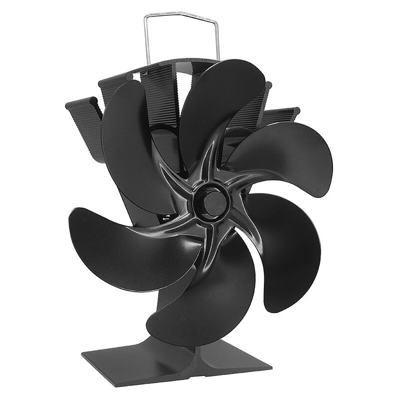 c968757c-6569-4465-998b-dd4385714ce0.jpg 6 Blades Fireplace Fan For Wood Stove Fan Upgrade Designed Silent Operation Eco Friendly Heat Fan