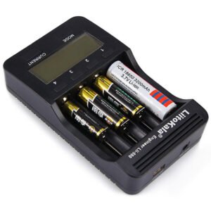 LiitoKala Lii-500 LCD Screen Display Smartest Lithium And NiMH Battery Charger 18650 26650 Design For Outdoor US Plug