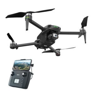 XMR/C M10 PLUS M10+ GPS 4KM 5G Repeater Digital FPV with Real 4K HD Camera 3-Axis EIS Gimbal 360 Obstacle Avoidance Screen Controller Brushless Foldable RC Drone Quadcopter RTF Model Standard Controller Version Without Obstacle Avoider