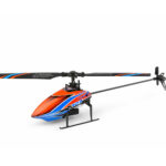 XK K127 4CH 6-Axis Gyro Altitude Hold Flybarless RC Helicopter RTF Battery Quantity with 2 Batteries