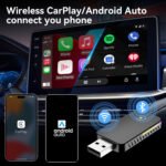 2 In 1 Carplay Box Original Car Machine Carplay to Wireless Android Auto Carplay Type Black