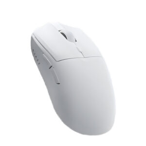 Ajazz AJ139 Pro Dual Mode Wireless Gaming Mouse PAW3395 26000DPI 2.4GHz+Wired E-sports Gamer Mice for PC Laptop Computer 59g Lightweight Color Black