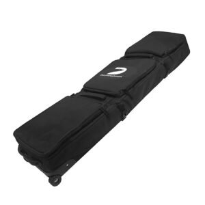 600D Fully Padded Snowboard Bag Waterproof Wheel Travel Bag Ski Snowboard Air Travel Bag Winter Skiing Equipment Size M