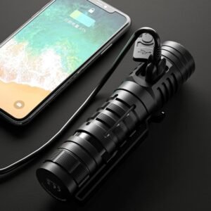 WUBEN C2 2000lm High Lumen Rechargeable Power Bank Flashlight Beam Throw 358Meters with 21700 Battery LED Troch Lantern
